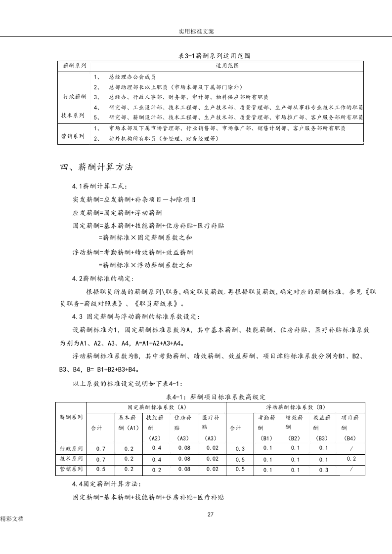 软件的公司的薪酬规章制度.doc 第2页