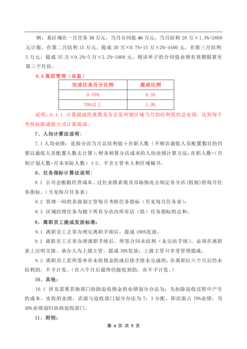 房产中介公司-薪酬计划.doc 第4页