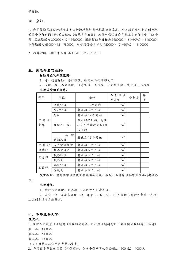 分享二手房中介公司的薪酬奖励制度.doc 第3页