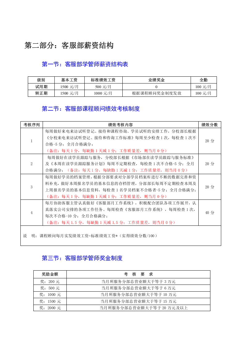 教育培训机构新薪酬制度参考.doc 第5页