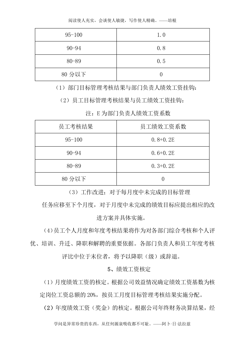 康泰生物目标管理与绩效考核制度(草案).doc 第3页