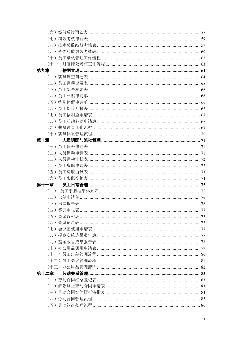 HR人力资源管理手册..doc 第3页