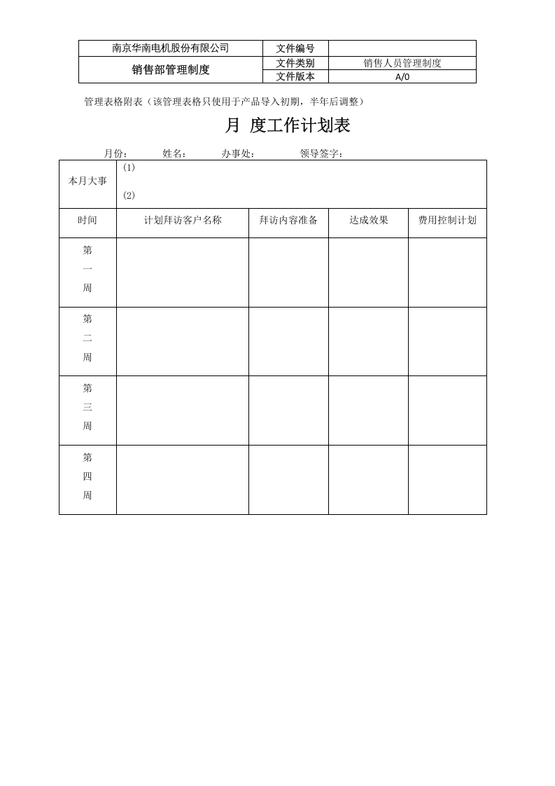 销售部销售人员管理制度 (1).docx 第5页
