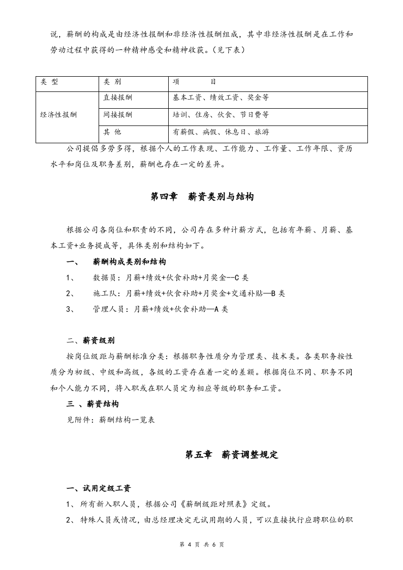 【实例】通讯公司项目组薪酬管理制度.docx 第4页