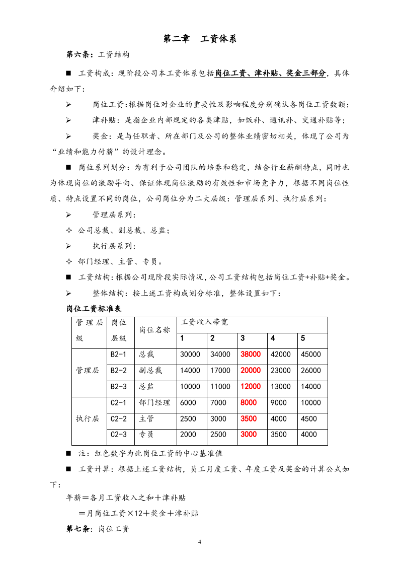 【实例】投资公司薪酬管理制度.doc 第4页