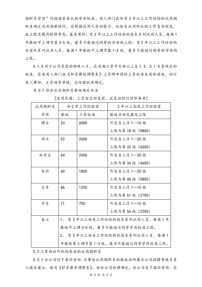 【通用】公司薪酬制度.doc 第5页