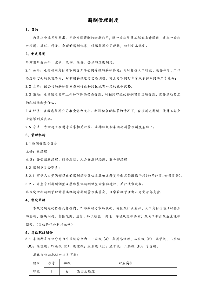 【通用】知名技术公司薪酬管理制度.docx 第2页