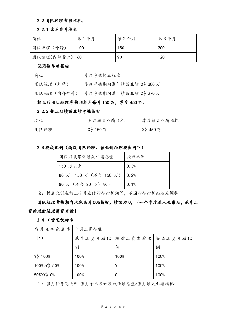 【通用】理财部薪酬提成制度.doc 第4页