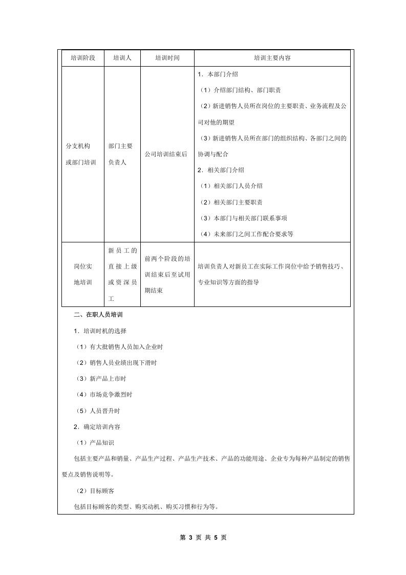 销售人员培训实施方案.doc 第3页