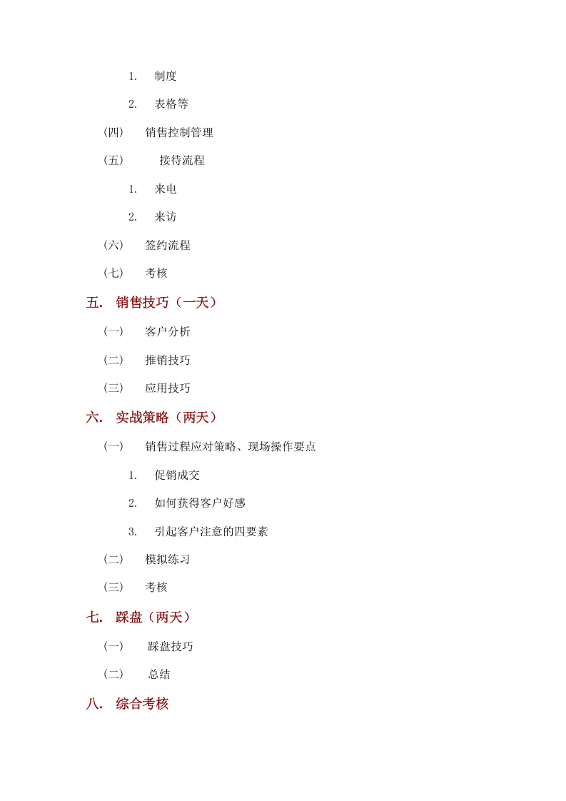 销售员培训大纲.doc 第2页