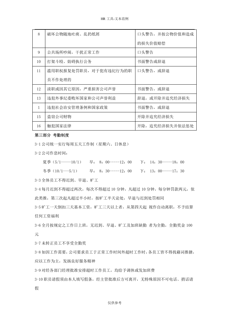 电子类员工手册范本.doc 第5页