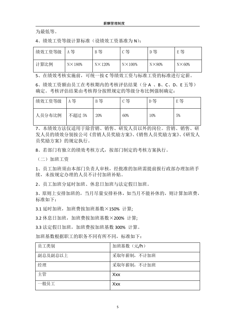 薪酬管理制度 (4).doc 第5页