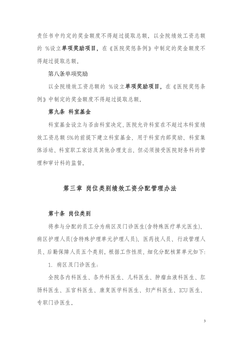 医院绩效工资管理实施方案.docx 第3页