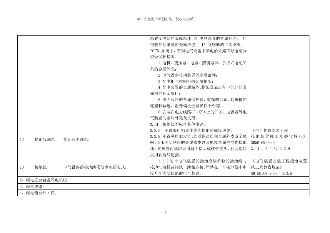 用电安全隐患整改标准对照表.docx 第3页