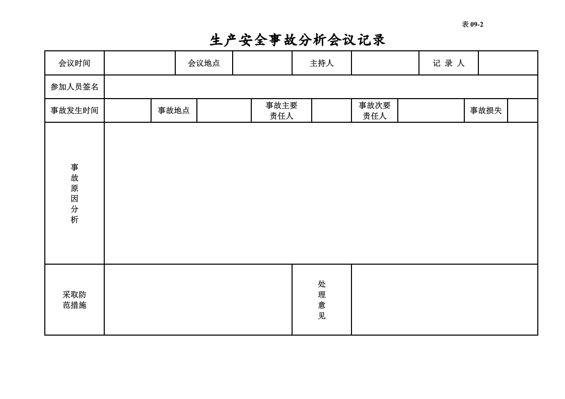 编号09 生产安全事故管理台账.docx 第4页