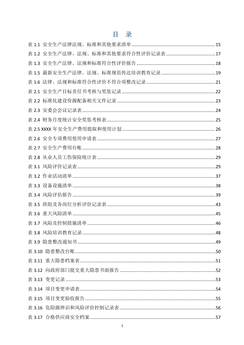 2.安全生产管理台账汇编.docx 第1页