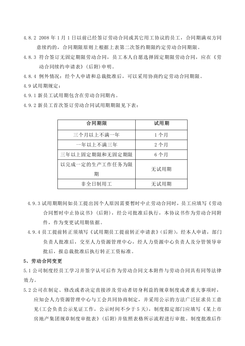 上市集团公司劳动合同管理制度（7页）.doc 第4页