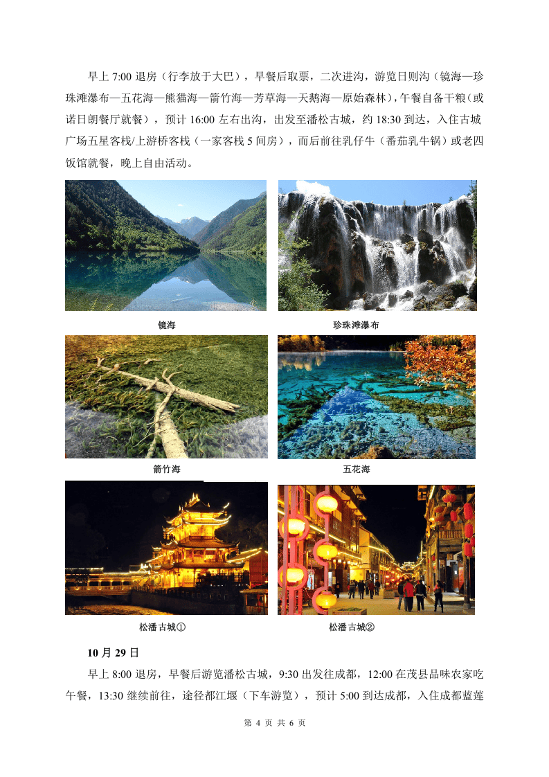 公司旅游计划方案.doc 第5页
