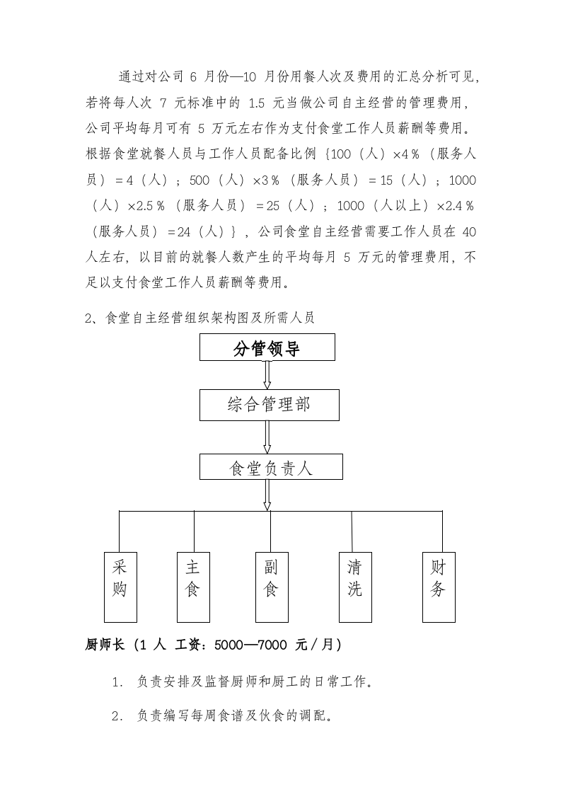 关于公司食堂如何经营管理的工作报告-完整.docx 第4页