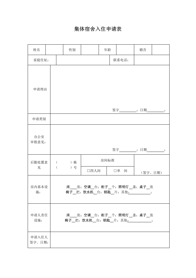 关于员工宿舍入住报名的通知.doc 第2页