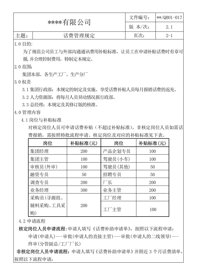 话费管理规定.docx 第2页