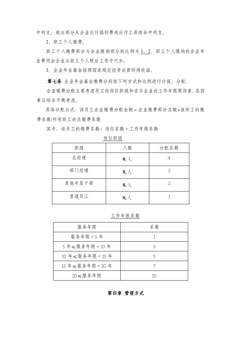 企业年金方案(标准版).doc 第3页