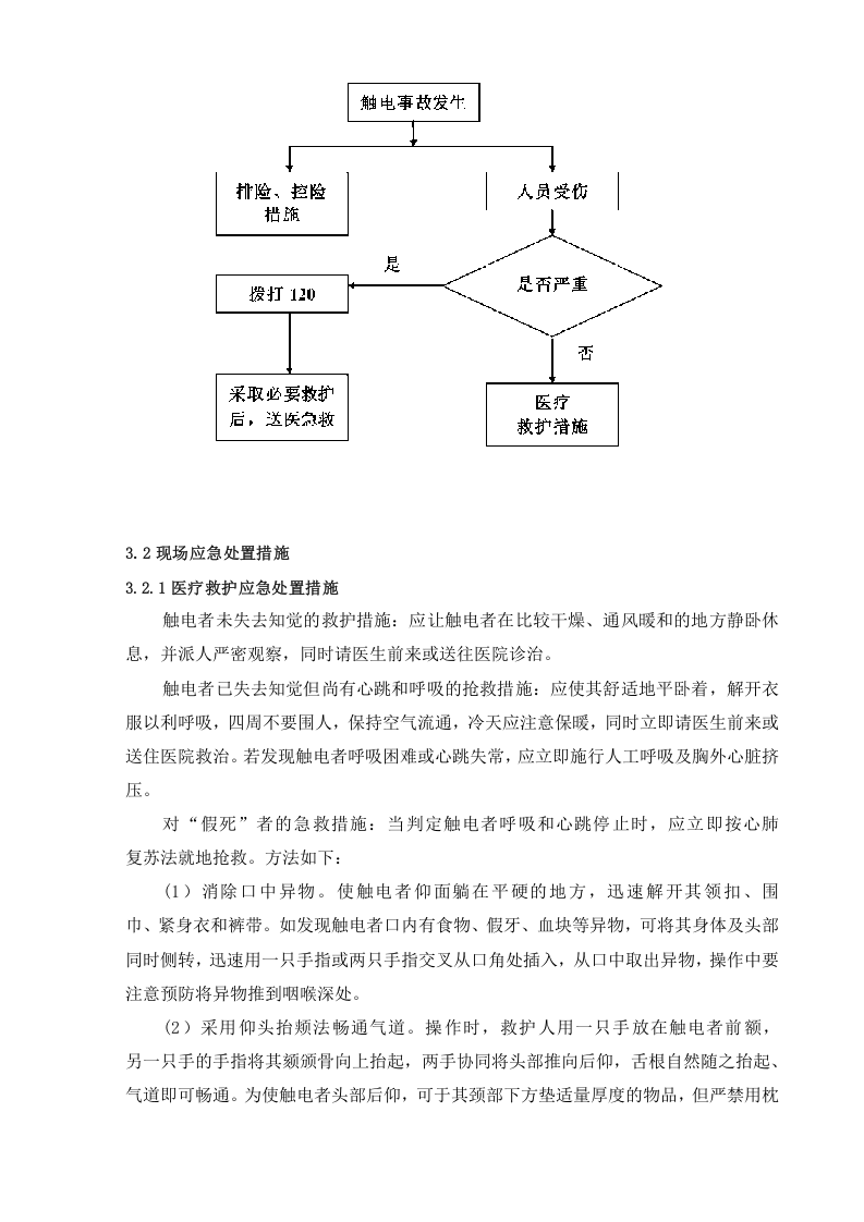 触电事故现场处置方案.doc 第3页