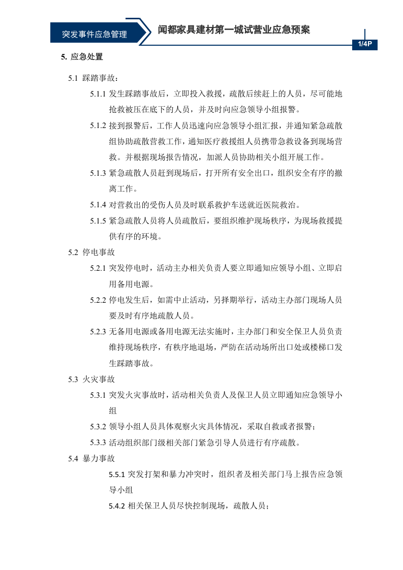 大型活动应急处置预案.doc 第4页
