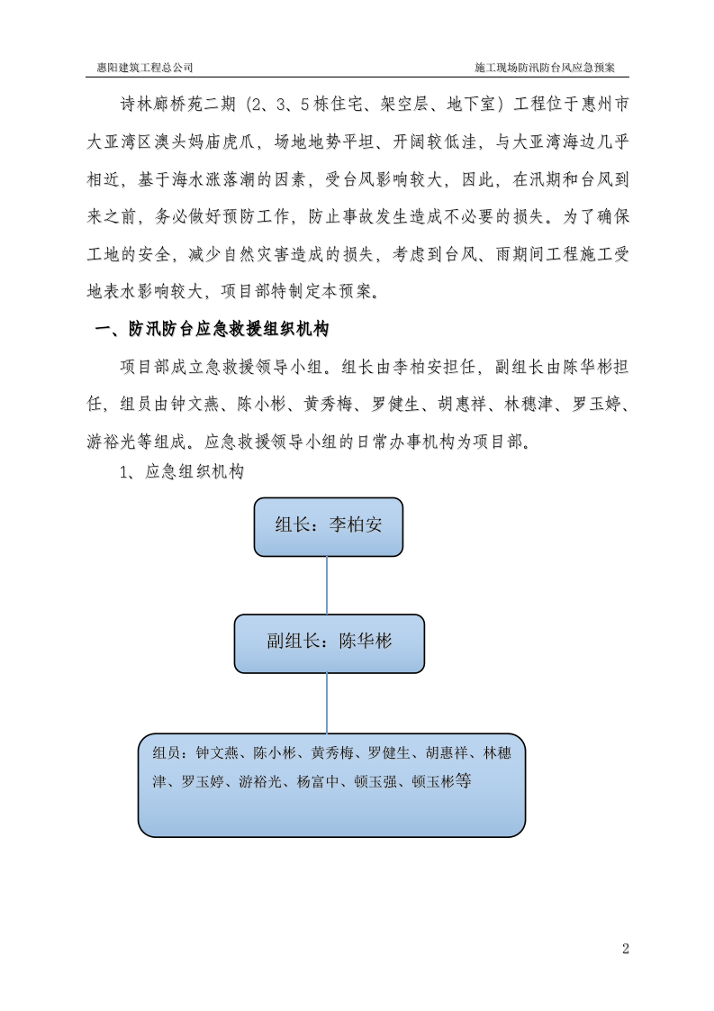防汛防台风应急预案.doc 第2页