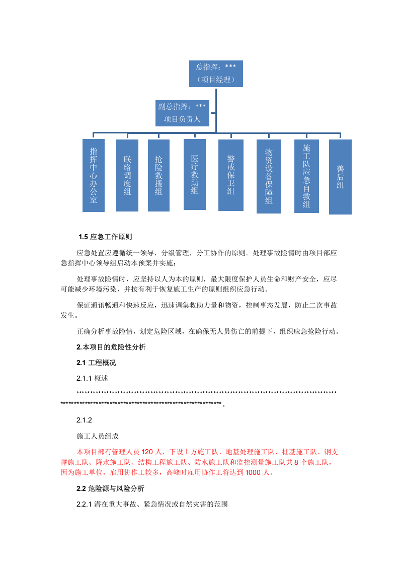 施工现场安全应急预案(范例).docx 第4页