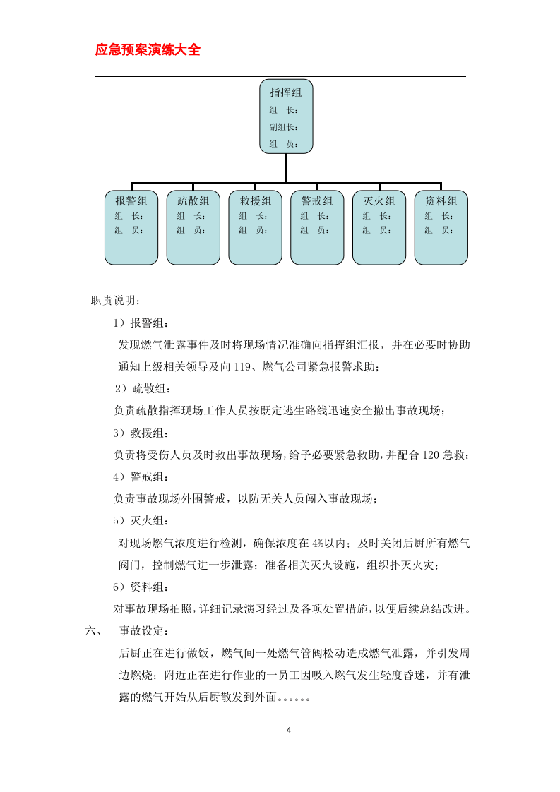 应急预案演练方案大全.doc 第4页