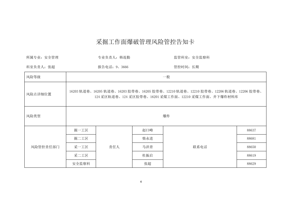 煤矿各岗位安全风险告知卡.docx 第4页