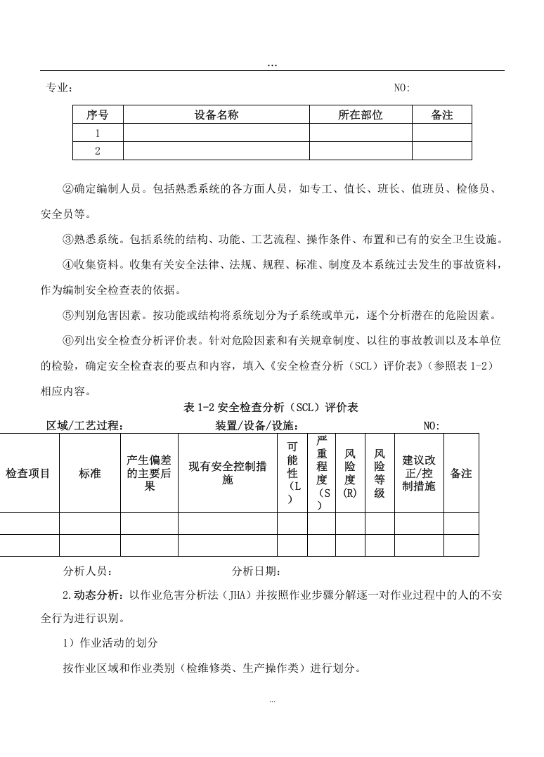 1.安全生产风险分级管控管理制度，模板一.doc 第3页