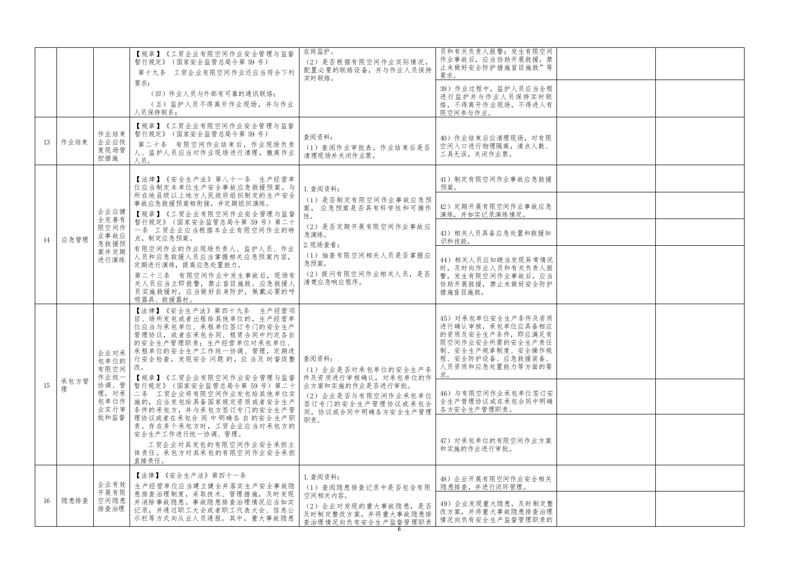 附件1工贸行业企业有限空间通用检查表2023.7.79.docx 第4页