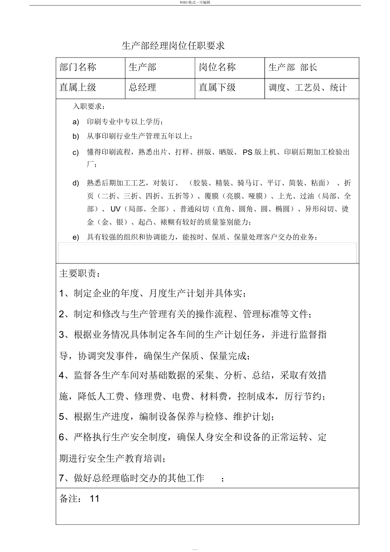 印刷包装公司各岗位职责.docx 第5页