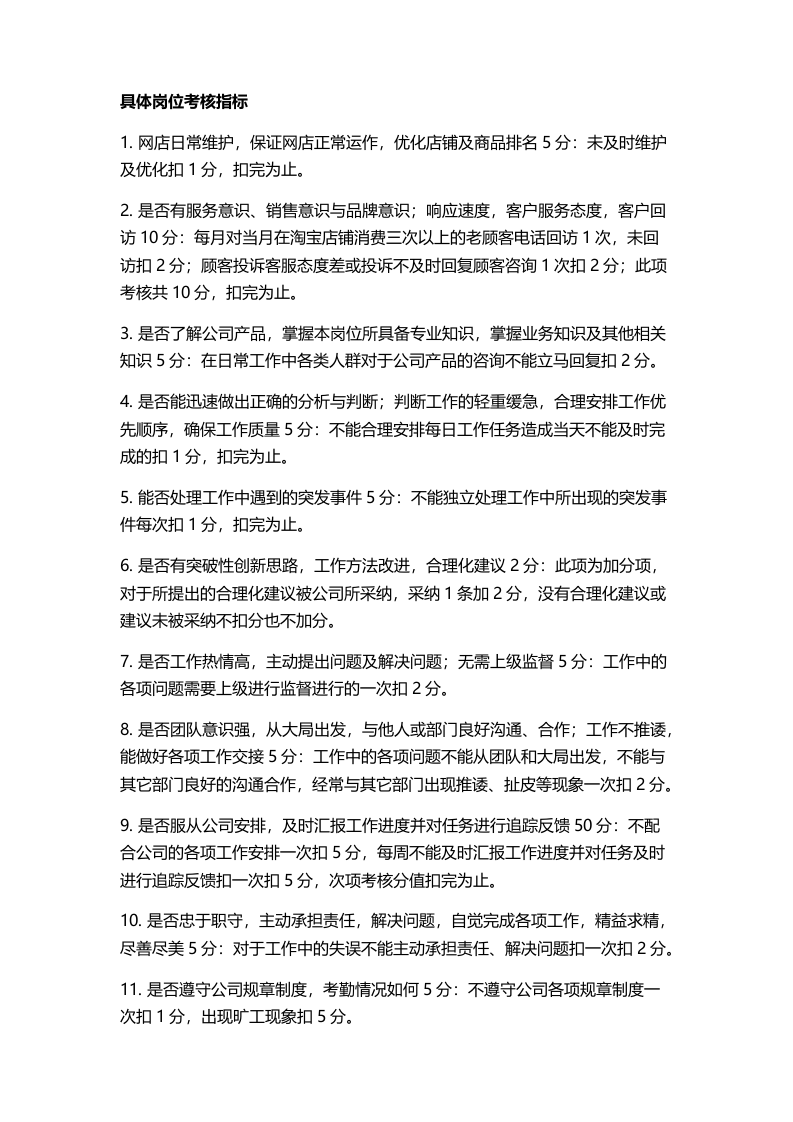 电商公司各部门各岗位职责及岗位考核.docx 第3页