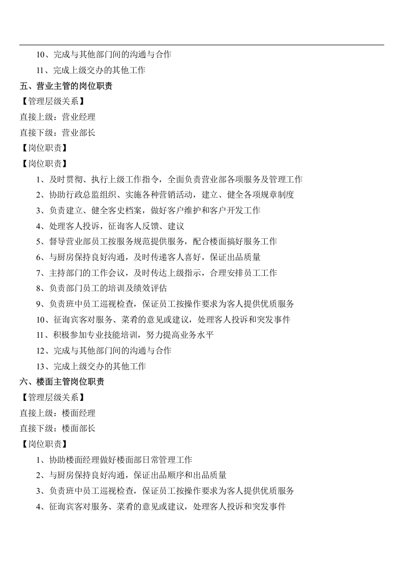 05 专业酒店岗位职责.doc 第4页