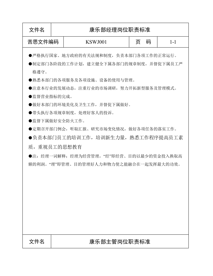 酒店康乐部岗位职责.doc 第2页
