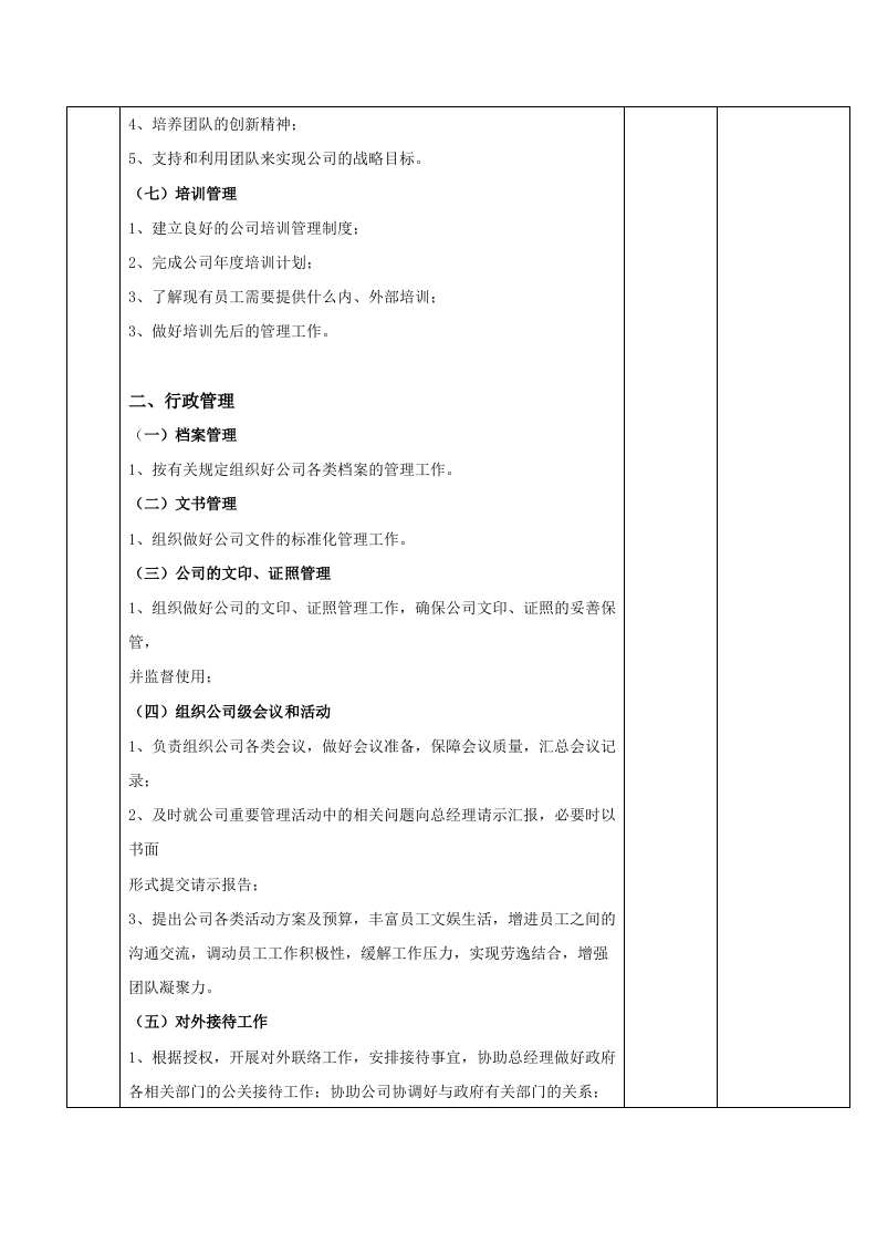 04-HR经理岗位职责.doc 第3页
