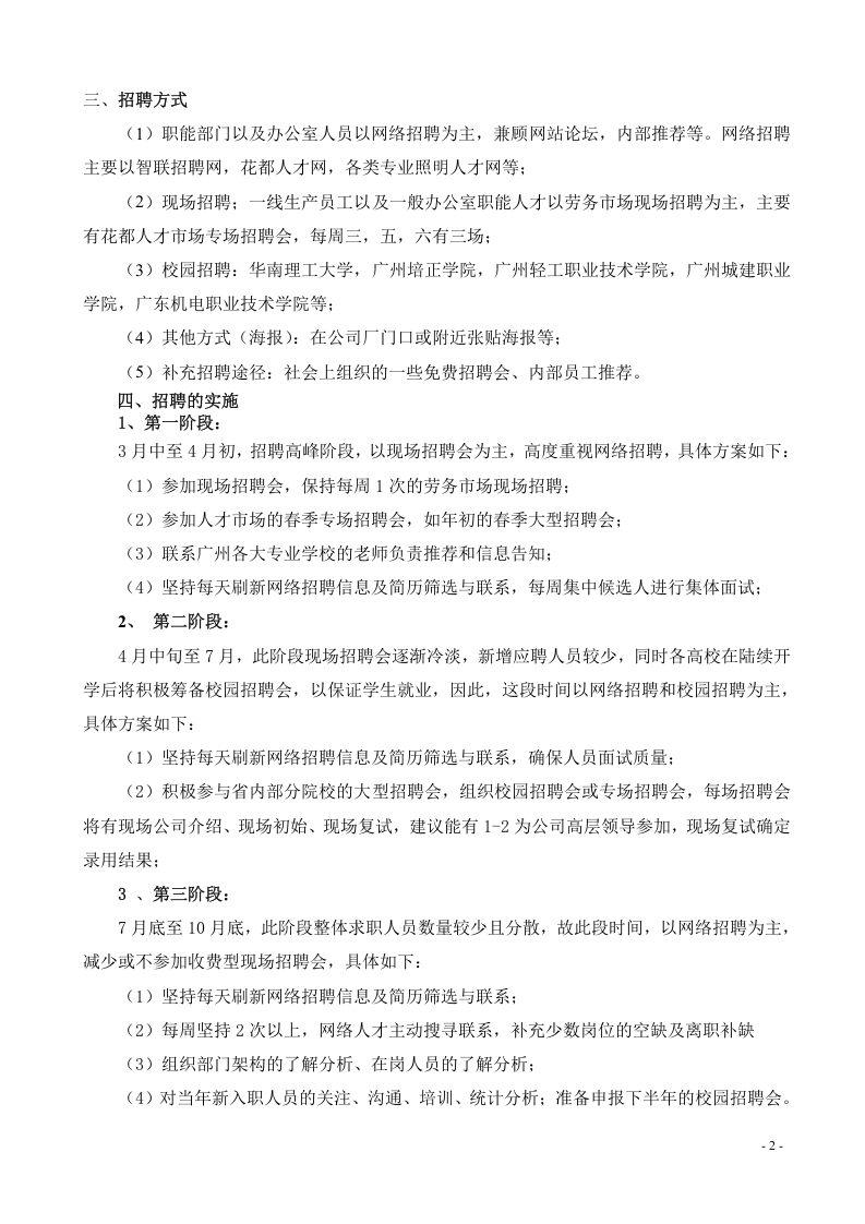 2015年度公司招聘方案.doc 第2页