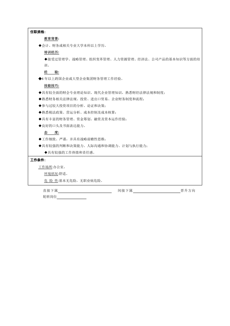 财务总监岗位职责.doc 第2页