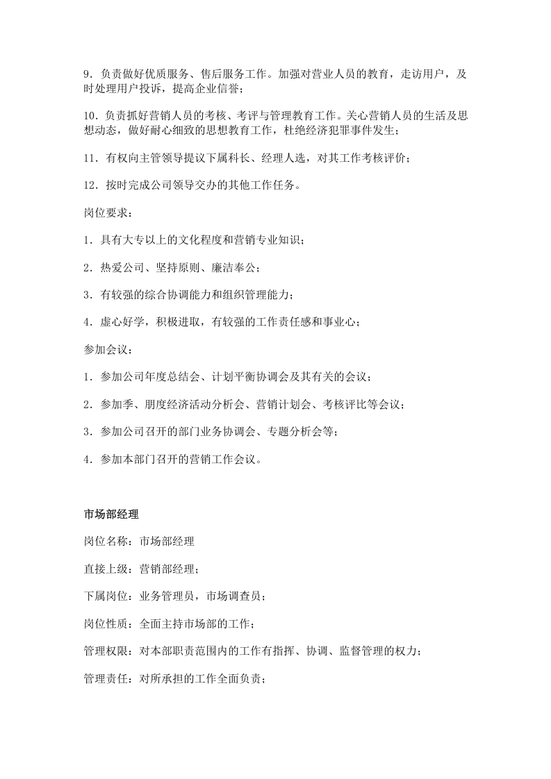 职务分析样本-市场营销类.doc 第2页