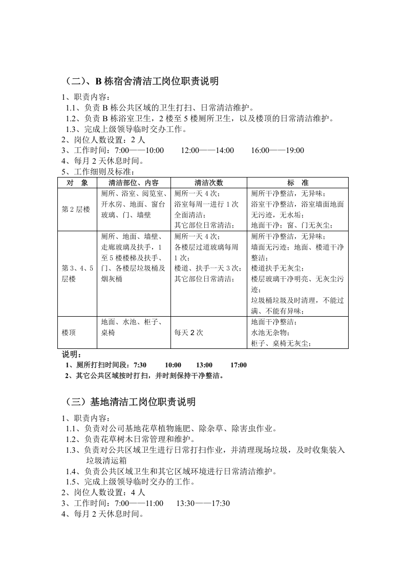 清洁工岗位职责说明.doc 第2页