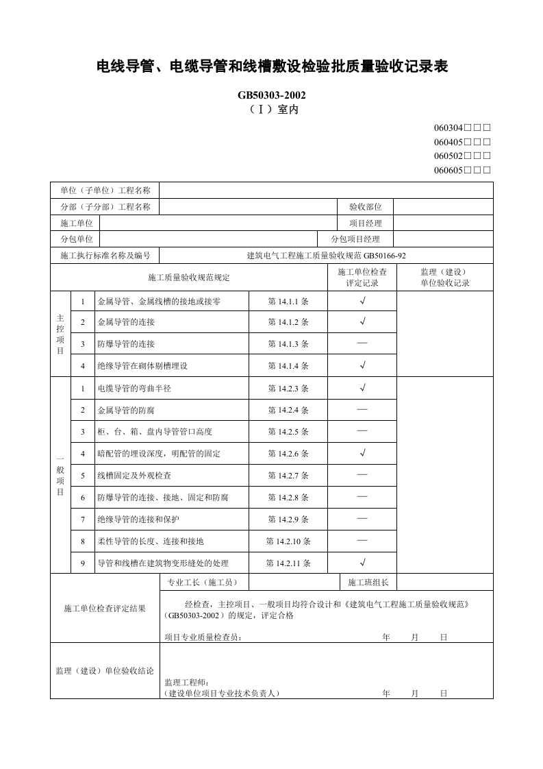 2、电线导管、电缆导管和线槽敷设工程报验申请表.doc 第3页