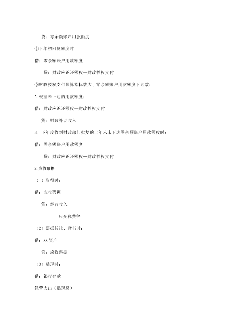 事业单位会计分录.doc 第3页