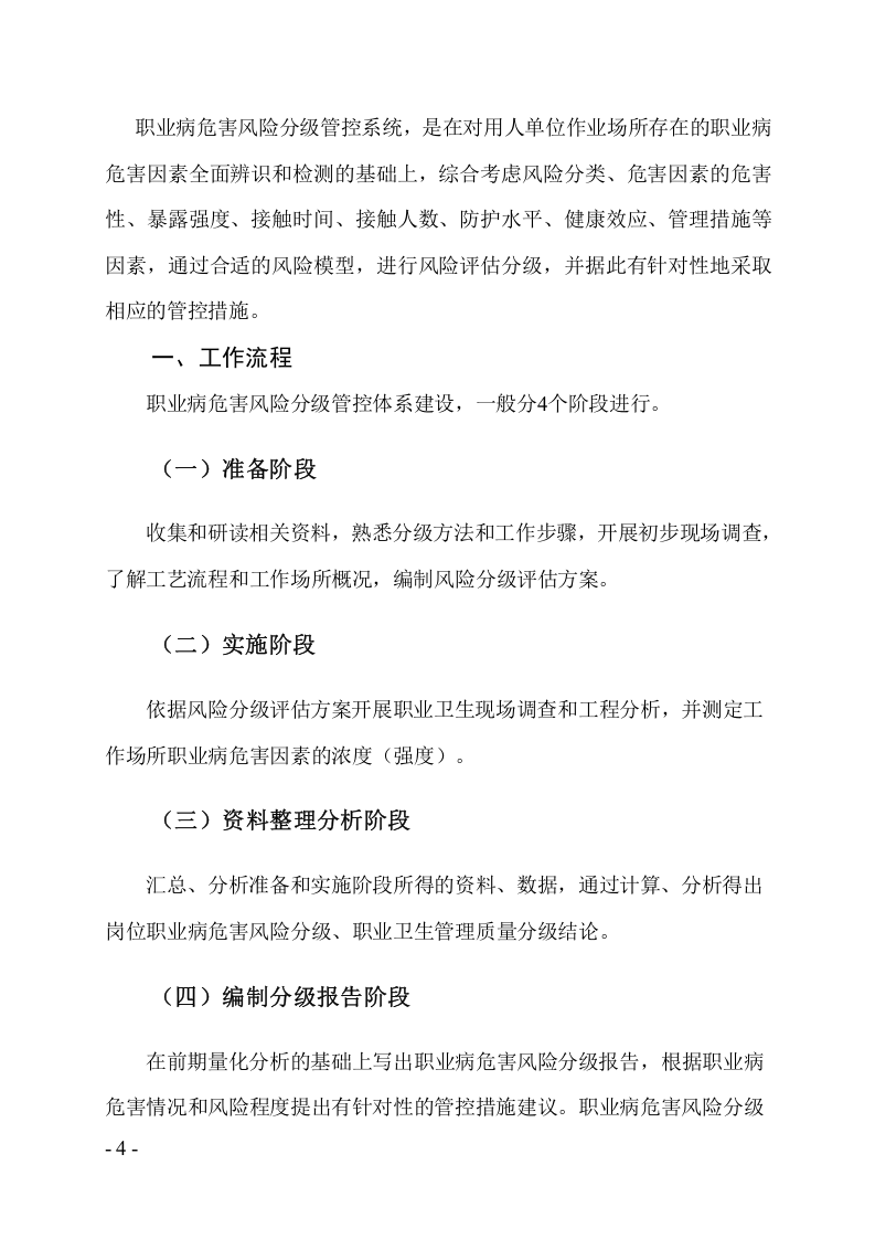 用人单位职业病危害风险分级管控体系建设指导手册.doc 第4页