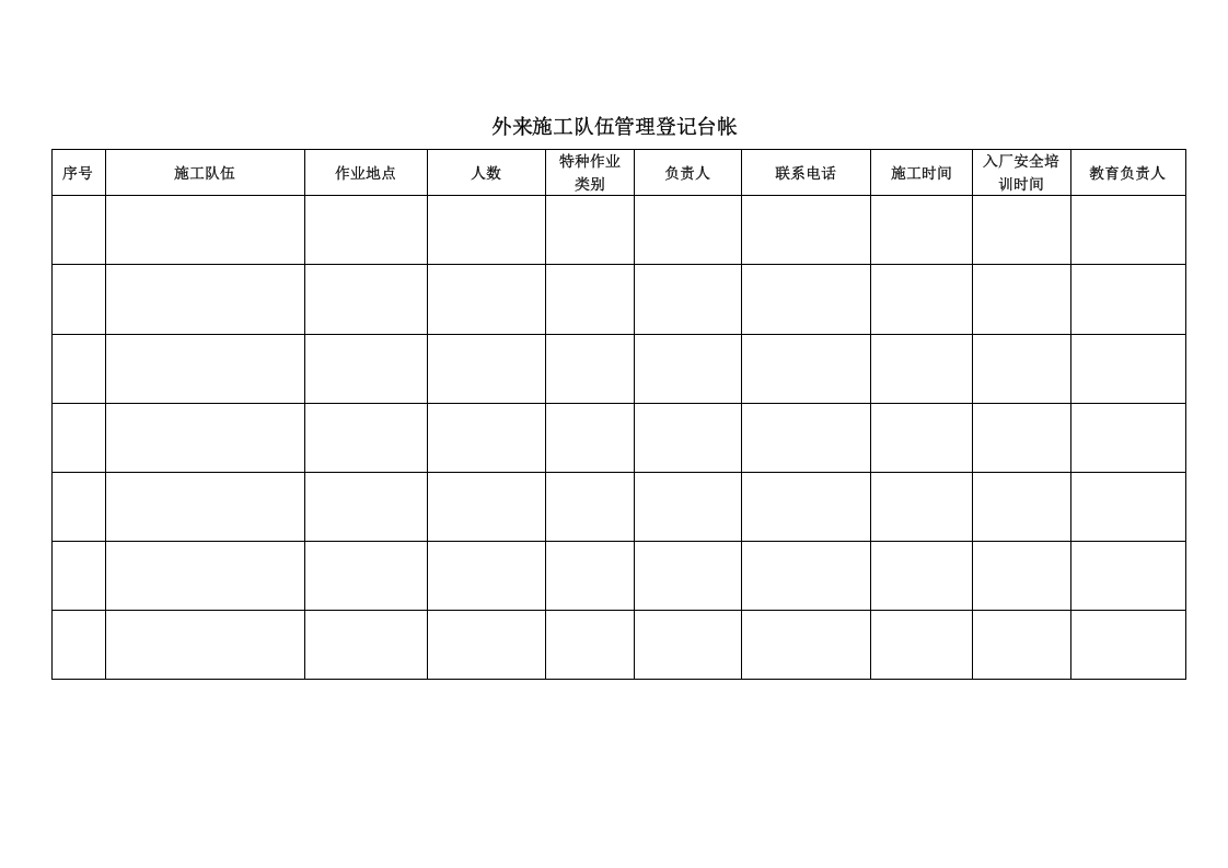8.外来施工队伍管理登记台帐.doc 第1页