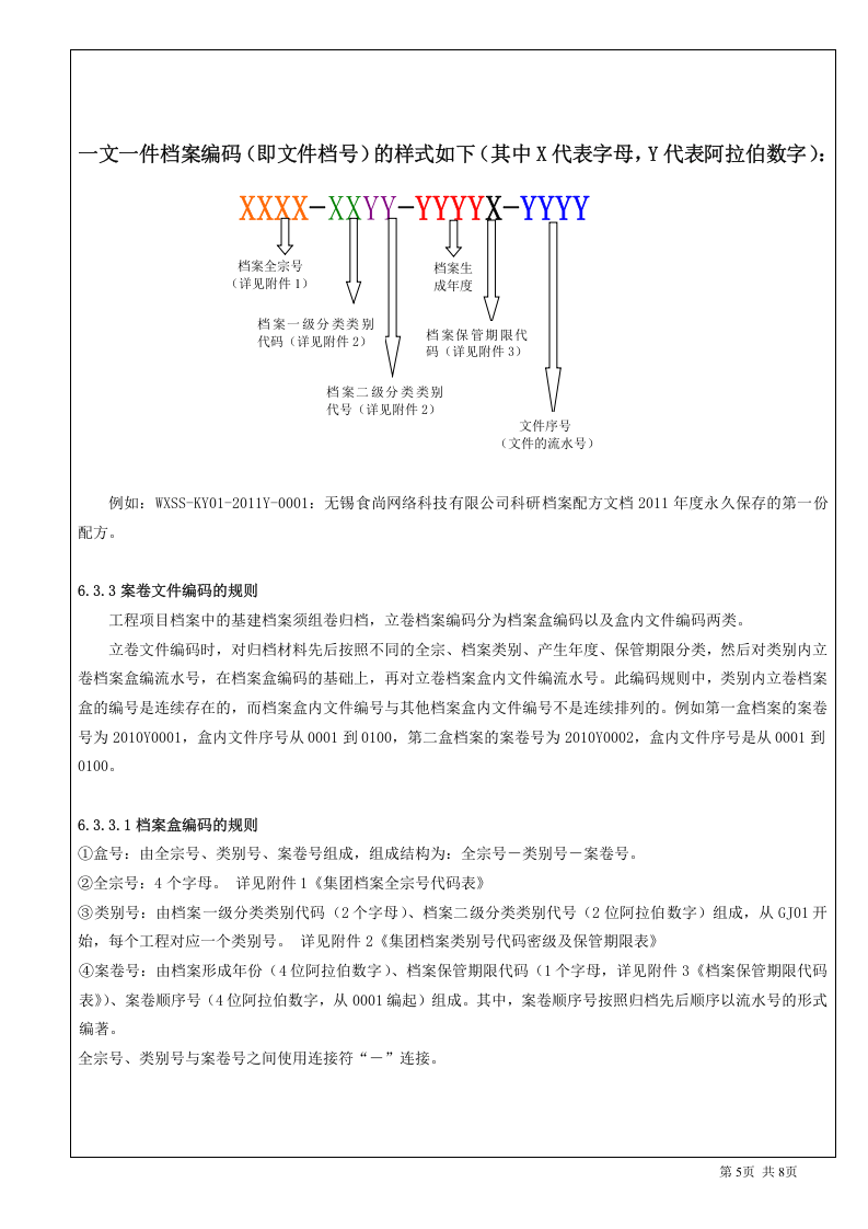 集团档案编码制度.doc 第5页