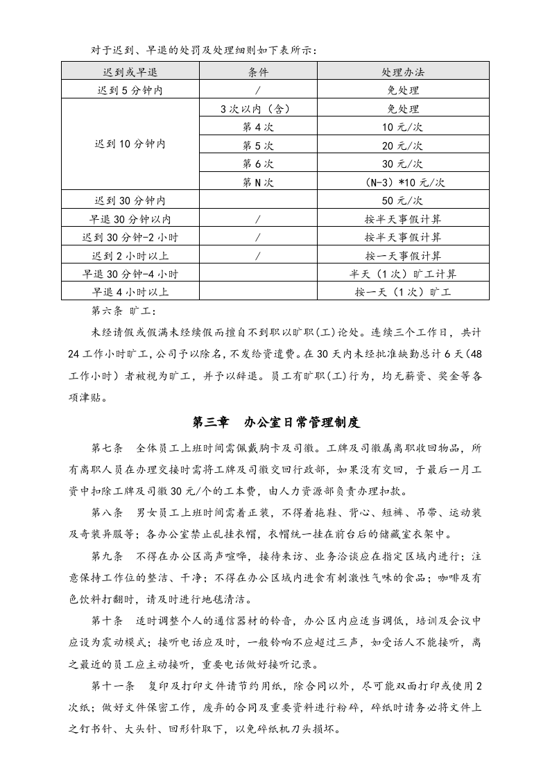 XX集团业务部办公室管理制度.doc 第2页