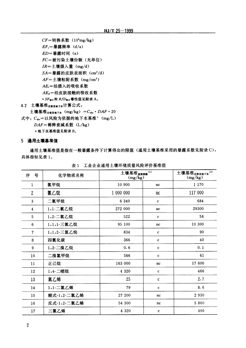 HJ_T 25-1999 工业企业土壤环境质量风险评价基准.pdf 第5页